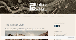 Desktop Screenshot of palliserclub.com
